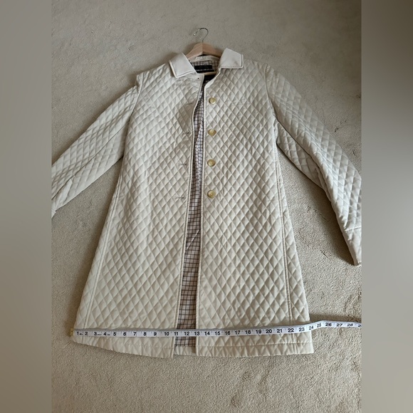 White Trench Coat UTEX Design size 10 - Picture 8 of 10